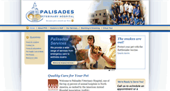 Desktop Screenshot of palisadesvet.com